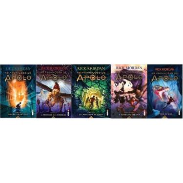 Imagem de Kit 5 livros as provações de apolo rick riordan