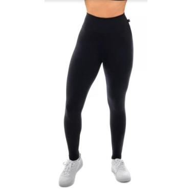 Imagem de Calça Legging Preta Legui Legue Conforto Treino roupa de Academia - Ta