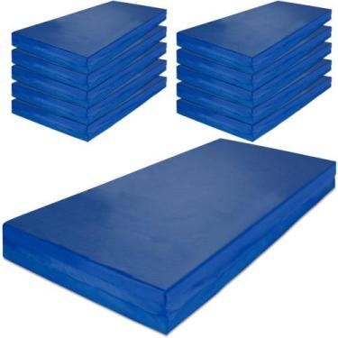 Imagem de Colchão Hospitalar Impermeável kit com 10 de Espuma D33 78x188x12cm BF