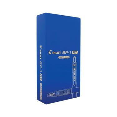 Imagem de Caneta Pilot Bp-1 Retrátil 1.0 Azul Caixa Com 12 Unidades