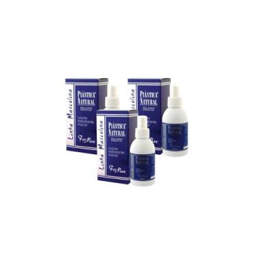 Imagem de Plastica Natural Eloisa Medina For Man Kit C/3 Unidades