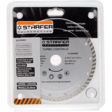 Imagem de Disco Diamantado Starfer Turbo 7 Pol.