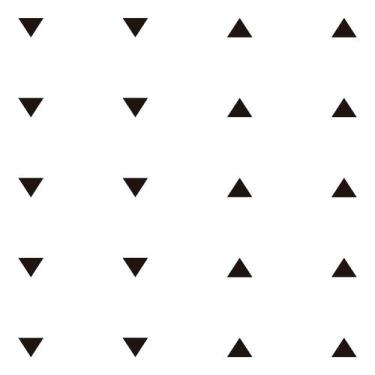 Imagem de Papel De Parede Adesivo Triângulos Preto E Branco Sala Quarto 12m - DE