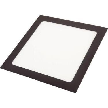 Imagem de Plafon Fita LED Quadrado de Embutir 24 W 4000 K 1680 lm Luz Neutra Tra