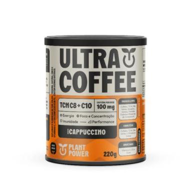 Imagem de Ultra Coffee Plant Power Cappuccino 220g, Cappuccino