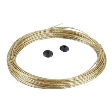 Imagem de Estendedor de roupa varal aço forte dez metros encapado PVC Seguro - A