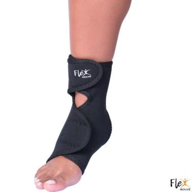 Imagem de Tornozeleira Ajustável Neoprene Treino Fitness Exercício Funcional Exe