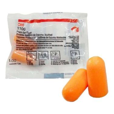 Imagem de Protetor Auricular Plug 3M Sem Cordão - 20 Pares