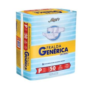 Imagem de Fralda Geriatrica Absorv Genérica P 50 unidades