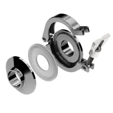 Imagem de Uniao inox 304 tc silicone - 2'' - CONEXÕES EM AÇO INOX