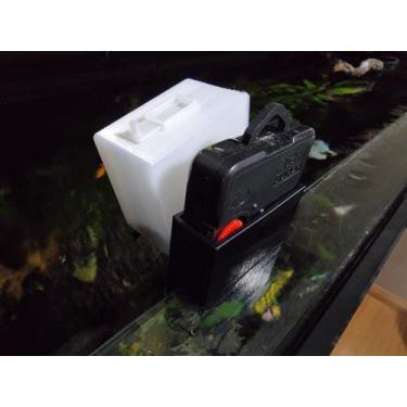 Imagem de Alimentador automático para aquários impresso em 3D - CWBPrint, Horizo