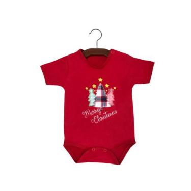 Imagem de Body - Body De Natal - Body Tema De Natal Unissex - PEQUENO ANJO, 020,