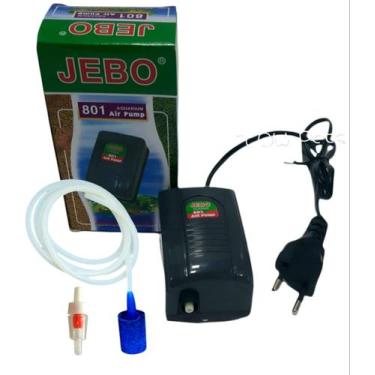 Imagem de Compressor de Ar Jebo 801 Oxigenador 1 Saída Completo