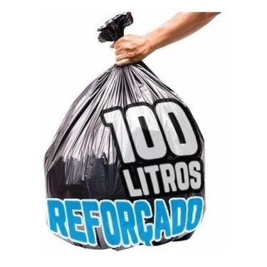 Imagem de Saco De Lixo 100lts Boca Larga Super Reforçado C/5 Kg - HIGIPACK