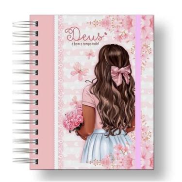 Imagem de Agenda Personalizada Permanente e Anual 2025 Capa personalizadas Deus 
