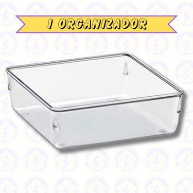 Imagem de Organizador Acrilíco Modular 1 Porta Maquiagem Perfume Joias - PLASTUT
