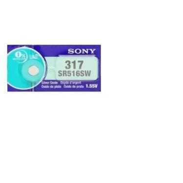 Imagem de Bateria 317 SR516SW Sony/Murata 1 Unidade Pilha 1.55V