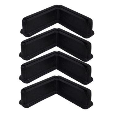 Imagem de Kit 4 Sapata Pé De Fogão Fritador Ou Mesa Industrial 70x50 - MARELAGO