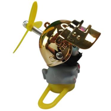 Imagem de Gatinho Gato Som Luzes Buzina Guidao Bike Motocicleta Moto Capacete Fo