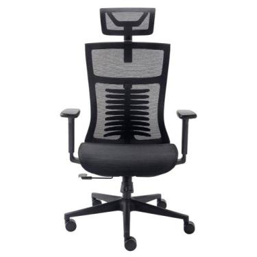 Imagem de Cadeira de Escritório Giratória Vertta Pro Preta - Elements