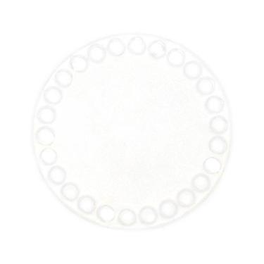 Imagem de Base Acrílica Redonda para Crochê - 3mm - Decorart, 10cm