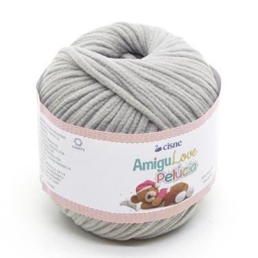 Imagem de Linha AmiguLove Pelúcia 90 Metros - Cisne, 039 CINZA CANDY