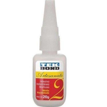 Imagem de Cola Adesiva Instantanea 20g N2 - Tek Bond - Tekbond