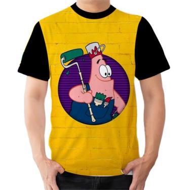 Imagem de Camiseta Camisa Ads  Patrick Estrela Pintor - Fabriqueta, XG