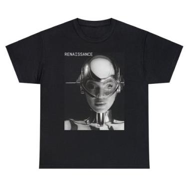 Imagem de Camiseta Beyonce Cantora Robot Camisa Unissex Algodão - SEMPRENALUTA, 