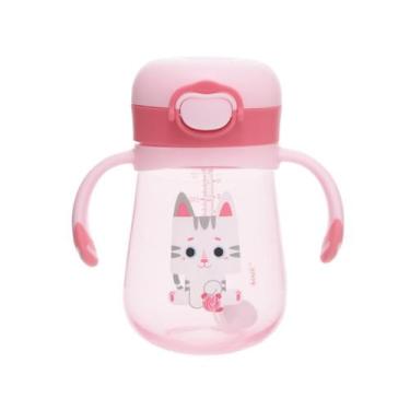 Imagem de Copo Infantil Com Canudo Treinamento Antivazamento Transição - Kouii, 