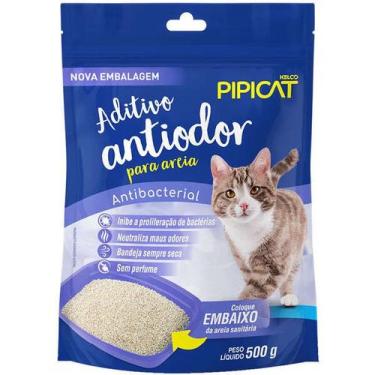 Imagem de Aditivo Pipicat Antiodor Antibacterial para Gatos 500g - Kelco