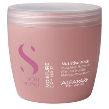Imagem de Máscara Alfaparf Moisture Nutritive Semi Di Lino 500ml Nutrição Hidrat