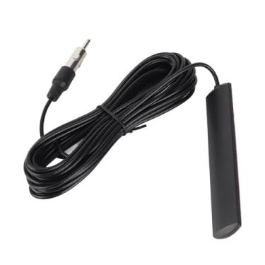 Imagem de Antena Universal de Rádio Fm para Carro Ant 309, Montagem Em Pára-brisa Aéreo, Cabo de 5m, Sinal Profissional, Design Compacto
