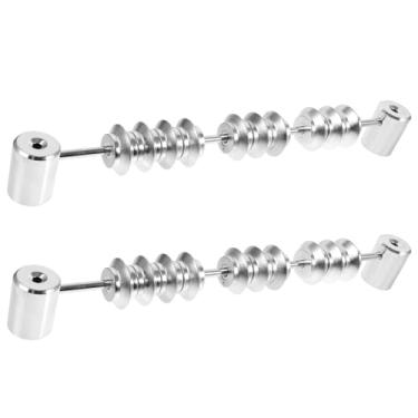 Imagem de Milisten 2 unidades de pontuação de futebol de mesa de matraquilhos, marcadores universais para mesas de pebolim padrão, prata