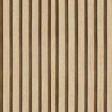 Imagem de Hopepak Papel de parede de ripas de madeira de 43 cm x 48 cm, papel de parede removível autoadesivo de madeira marrom para quarto, papel de contato com grade de madeira sintética para armários de sala