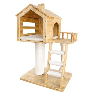 Imagem de Jugglenaut Árvore moderna para gatos – condomínio durável e elegante – projetada para gatos internos, perfeitamente trabalhada para diversão, descanso e controle de arranhões – Torre de gatos,