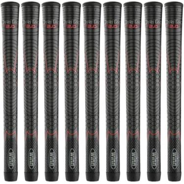 Imagem de Winn Grips 52Dt-Jbk Dri-Tac 2.0 Series Advance Polymer Technology, Pacote de 9 Peças de Punho de Golfe - Tamanho Padrão