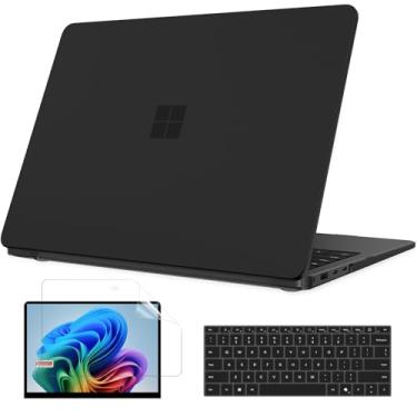 Imagem de B BELK Capa para Microsoft Surface Laptop 35.1 cm Touchscreen 2024 (7ª edição) Modelo: 2036, capa rígida de plástico + capa de teclado + protetor de tela para Microsoft Surface de 13,8 polegadas,