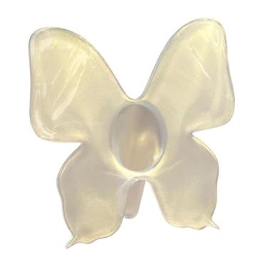 Imagem de IEUDNS Vaso de Borboleta Acrílico Arranjo de Flores Presente para a Mãe Vaso Decorativo Planta Flores Recipiente para Quarto Sala de Jantar Escritório, Ouro