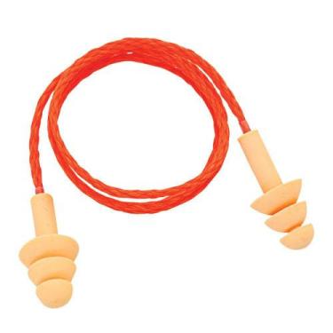 Imagem de Protetor Auditivo com Plug de Silicone Reutilizável com Cordão DeltaPl