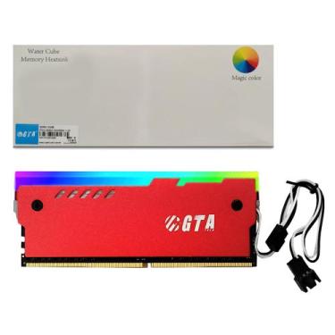 Imagem de Memoria 32Gb Ddr4 3200 Cl 22 1.2V Desktop C/ Dissipador RGB GT32G3200L