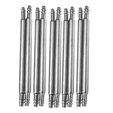 Imagem de Kit 10 Pinos de mola 22mm em Aço Inox para Pulseira Relógio.LC141 - Ma