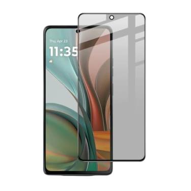 Imagem de Película de Vidro Temperado Privacidade Anti Espionagem Compatível Com Moto G75 5G - (Hard Glass Store)