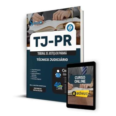 Imagem de Apostila TJ-PR  - Técnico Judiciário - Editora Solução