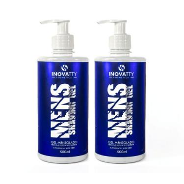 Imagem de COMBO:2 Shaving Gel - Gel para Barbear e Navalhar 500ml Inovatty Cosmé