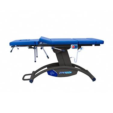 Imagem de Maca Elétrica Base Preta com 04 Drops para Osteopatia e Quiropraxia - Arktus - Azul Escuro