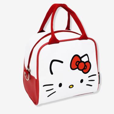 Imagem de Lancheira Térmica Hello Kitty Transversal Zona Criativa 