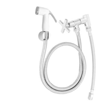 Imagem de Kit Ducha Higiênica Para Ligação Na Caixa Acoplada C29-BR Ducha Sanitária Chuveirinho Para Vaso Sanitário Banheiro