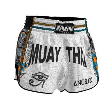 Imagem de Short Muay Thai Tailandês Linha 2025 Unissex Egito Anubis - Innove Spo