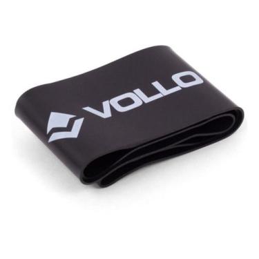 Imagem de Mini Faixa Exercício Elástica Mini Band Extra Forte Vollo, Preto